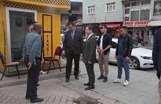 Malazgirt Kaymakamı esnaf ziyareti yaptı