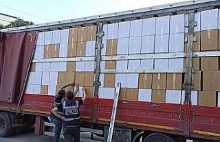 Manisa’da kaçak sigara operasyonu