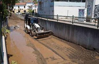 Marmaris Maksim dere yatağında çalımalar sürüyor