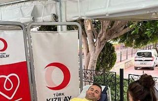 MATSO Başkanı Güngör, kan bağışında bulundu