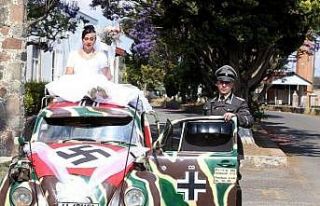 Meksika’da düzenlenen Nazi temalı düğüne Yahudilerden...