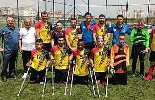 Melikgazi Belediyesi Ampute kaptanı Yunus Dalmaz: