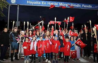 Menteşe’de 19 Mayıs akşamı coşkulu kutlama