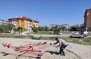 Menteşe’de Parklar yenileniyor