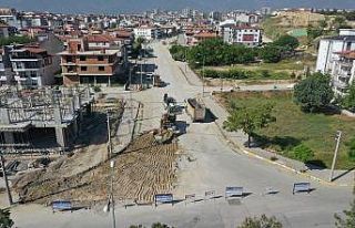 Merkezefendi’de sıcak asfalt çalışmaları devam...