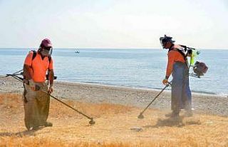 Mersin Büyükşehir Belediyesi, plajları yaza hazırlıyor