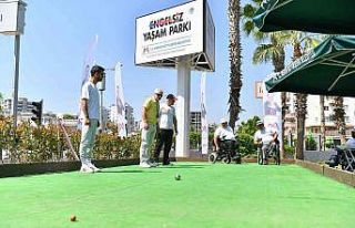 Mersin’de ’Engelsiz Bocce Turnuvası’ düzenlendi