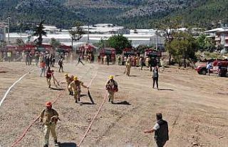 Mersin’de orman yangın ekipleri tatbikatlara başladı