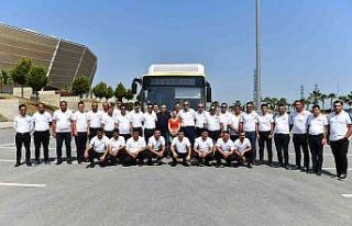 Mersin’de otobüs şoförlerine ’ileri sürüş...
