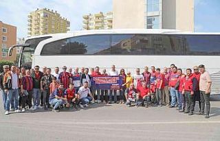 Mersin’den Ankara’ya binlerce taraftar gitti