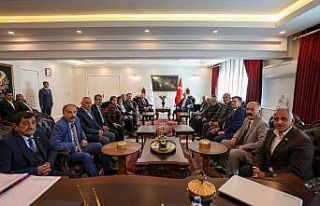 MHP heyetinden Vali Balcı’ya ziyaret