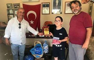Milas’ta 9 yaşındaki Yiğit’ten örnek davranış