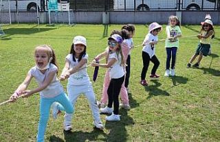 Minik öğrenciler Spor Şenliği’nde buluştu