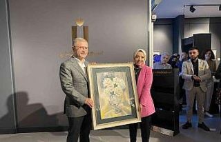 Monna Rosa Suluboya Sergisi Üsküdar’da sanatseverlere...