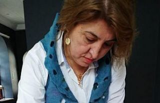 Muğla’da geleneksel el sanatları keçe aksesuarları...