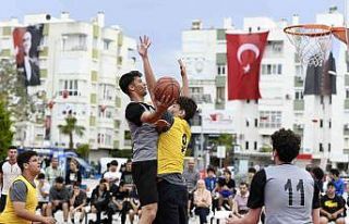 Muratpaşa’da basketbol şenliği