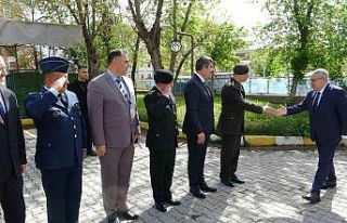 Muş’ta bayramlaşma töreni