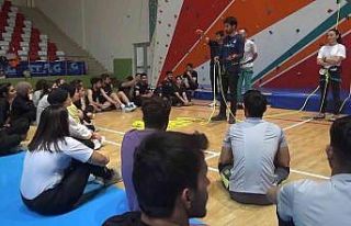 Muş’ta ilk kez hızlı tırmanış duvarı temel...