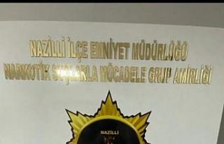 Nazilli emniyetinden uyuşturucu operasyonu: 1 kişi...