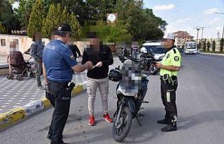 Nevşehir’de 22 noktada trafik uygulaması yapıldı