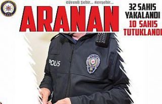 Nevşehir’de aranması bulunan 10 şahıs tutuklandı