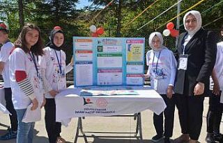 Öğrencilerden 18 projelik bilim fuarı