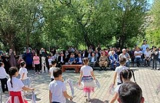 Öğrencilerin yıl sonu etkinliği heyecanı