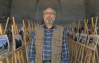 Öğretmen, Hicaz izlenimlerini sergiye döktü