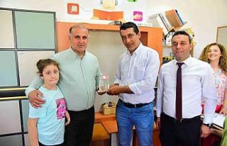 Okul Aile Birliği’nden Başkan Kaya’ya plaket