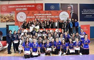 Okul Sporları Türkiye Birinciliği Basketbol müsabakaları...