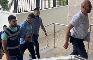 Okul ve mezarlıklardan musluk bataryası çalan şüpheli...