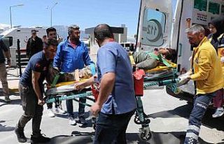 Operasyonda helikopterin inişi sırasında düşen...