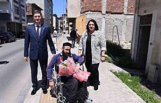 Ordu’da engelli bireyler unutulmadı