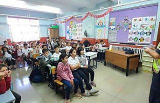 Ordu’da minik öğrencilere trafik eğitimi verildi