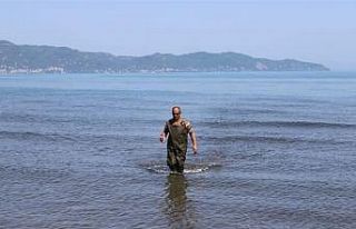 Ordu’nun denizi temiz