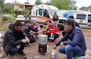 Ormanağzı köyünün güzel yürekli insanları