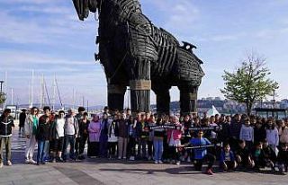 Ortaca’lı öğrenciler Çanakkale’ye gitti