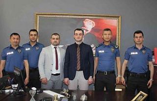 Osmaneli’nde başarılı polislere takdir belgesi...