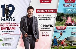Osmangazi’de 19 Mayıs coşkusu yaşanacak