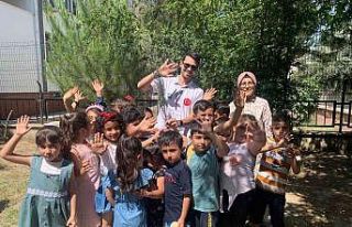 Osmaniye’de okullara fidan dağıtılıyor