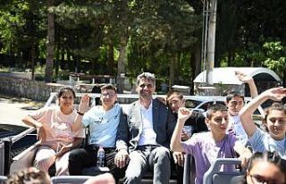 Özel bireyler Kartepe’de eğlendi