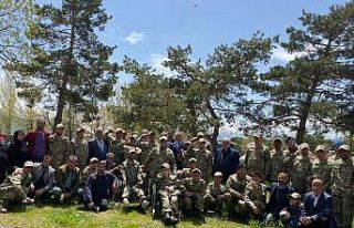 Özel bireylerin askerlik heyecanı