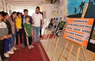 Özel çocuklardan fotoğraf sergisi