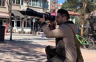 (ÖZEL) Genç doktor şehir şehir gezip doğa gözlemi...