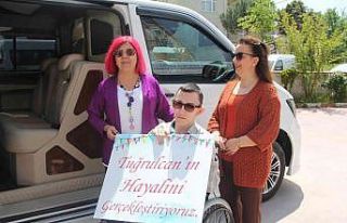 Özel günde hayallerini gerçekleştirdiler