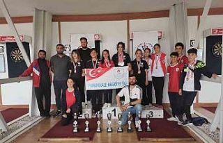 Pamukkale Belediyesporlulardan 34 madalya ve 8 kupa
