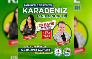 Pamukkale’de Karadeniz rüzgarı esecek