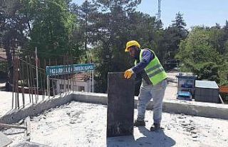 Pazarkule Sınır Kapısı’ndaki modernizasyon çalışmalarının...
