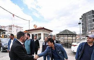 Pursaklar Belediyesinde bayramlaşma heyecanı