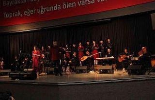 Raci Alkır Güzel Sanatlar Lisesi bahar konseri takdir...